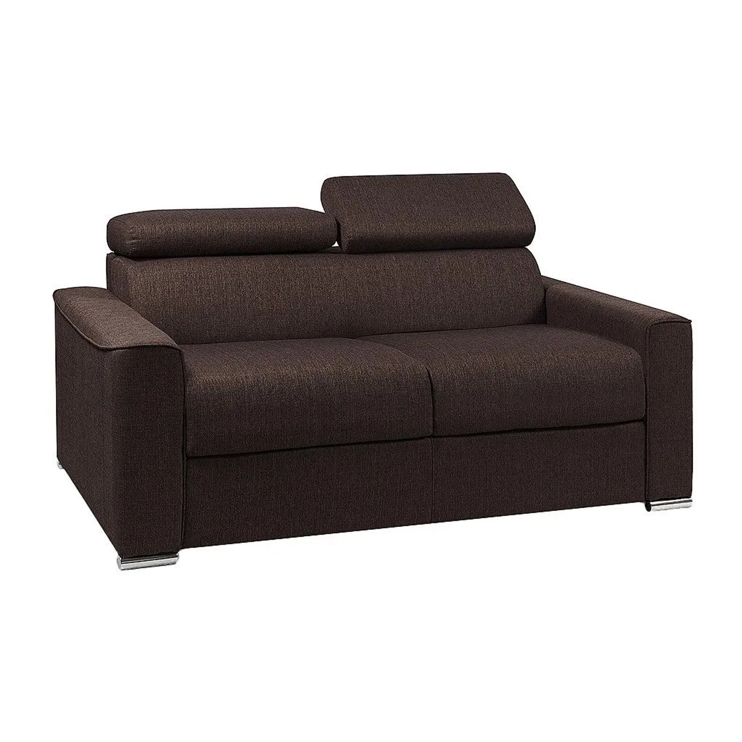 Vente-unique Schlafsofa Vizir Schokoladenbraun 196 cm