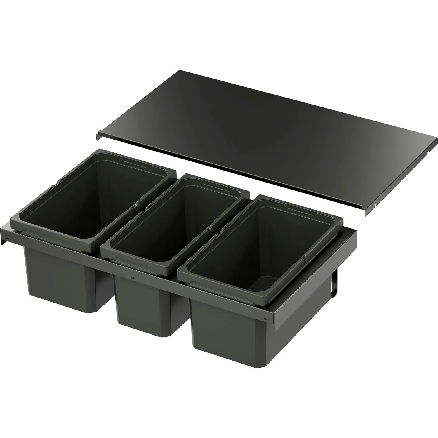 Vauth-Sagel Abfalltrennsystem Envi Flex Xs-216 Korpusbreite 800 mm 2x13, 1x10, Lava