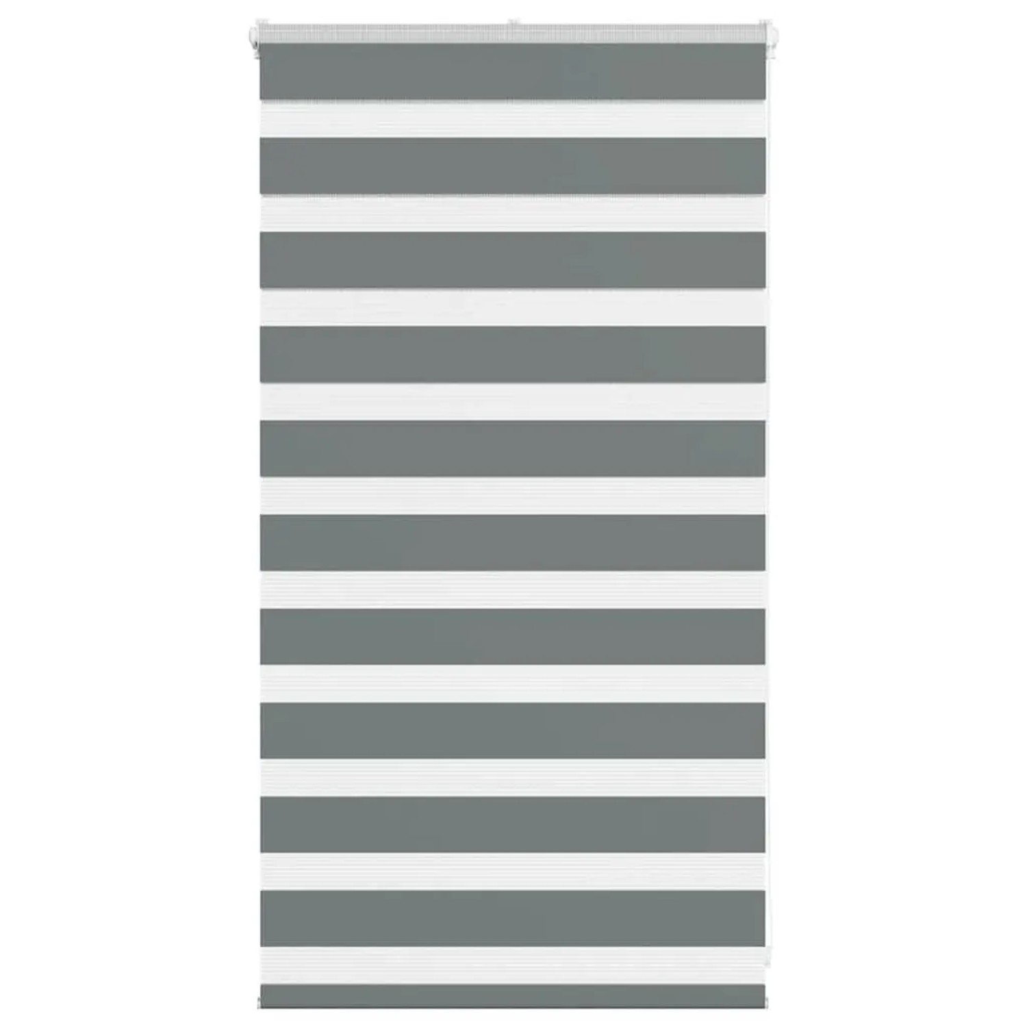 vidaXL Doppelrollo Dunkelgrau 70x100 cm Stoffbreite 65,9 cm Polyester 40140 günstig online kaufen