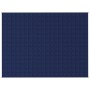 Blaue vidaXL Gewichtsdecke (150x200 cm, 7 kg) mit quadratischer Steppung. Ideal für besseren Schlaf.