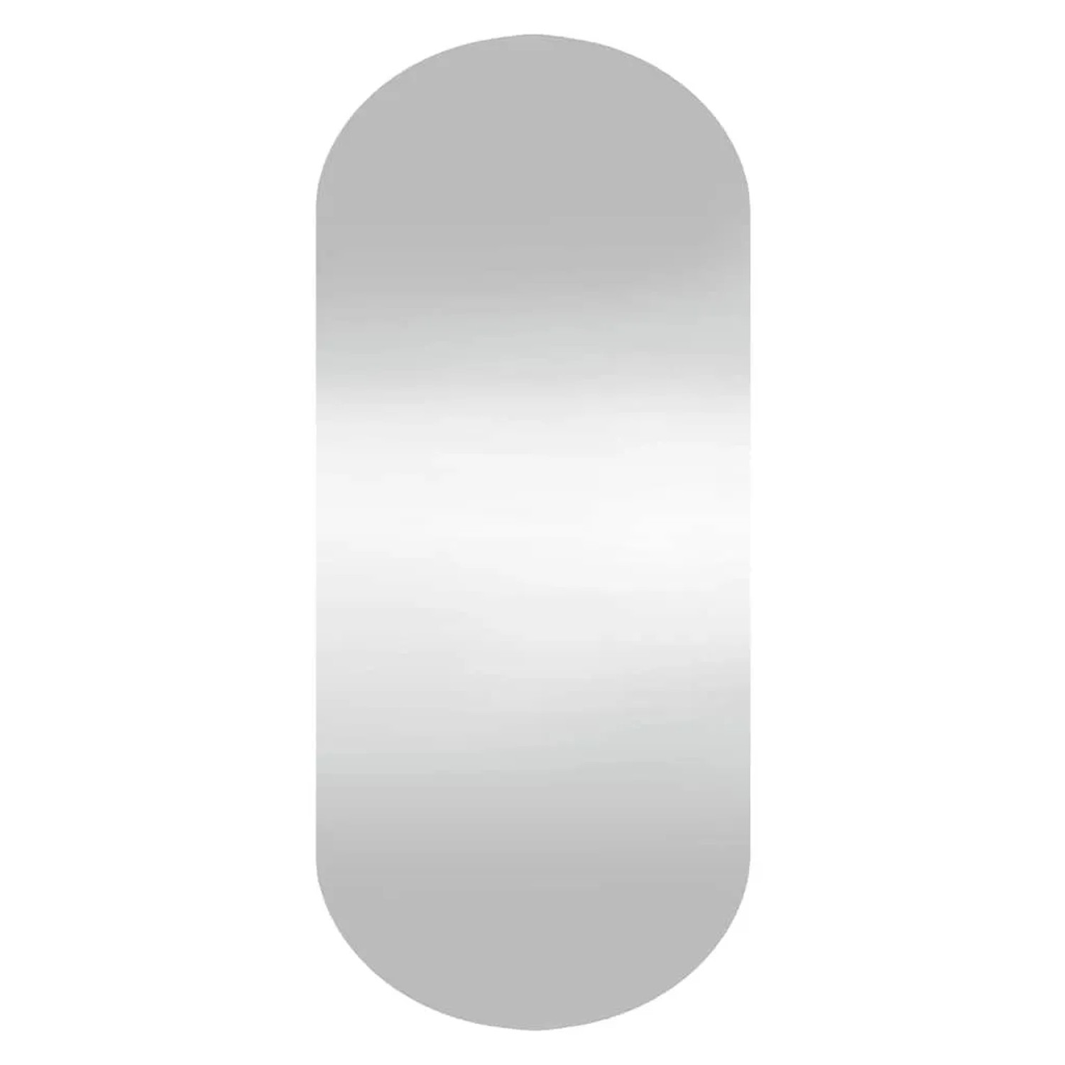 vidaXL Wandspiegel 35x80 cm Glas Oval 350456