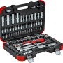 Gedore Steckschlüssel-Satz, 94-teilig im Koffer. Werkzeug-Set mit Knarren, Nüssen und Bits.
