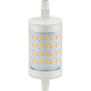 LED-Leuchtmittel R7S, 7W, Warmweiß, 28x78mm. Kompakte LED Lampe für R7S Fassung.