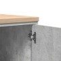 vidaXL Garagen-Aufbewahrungsschrank Betongrau Massivholz Kiefer 860565_10