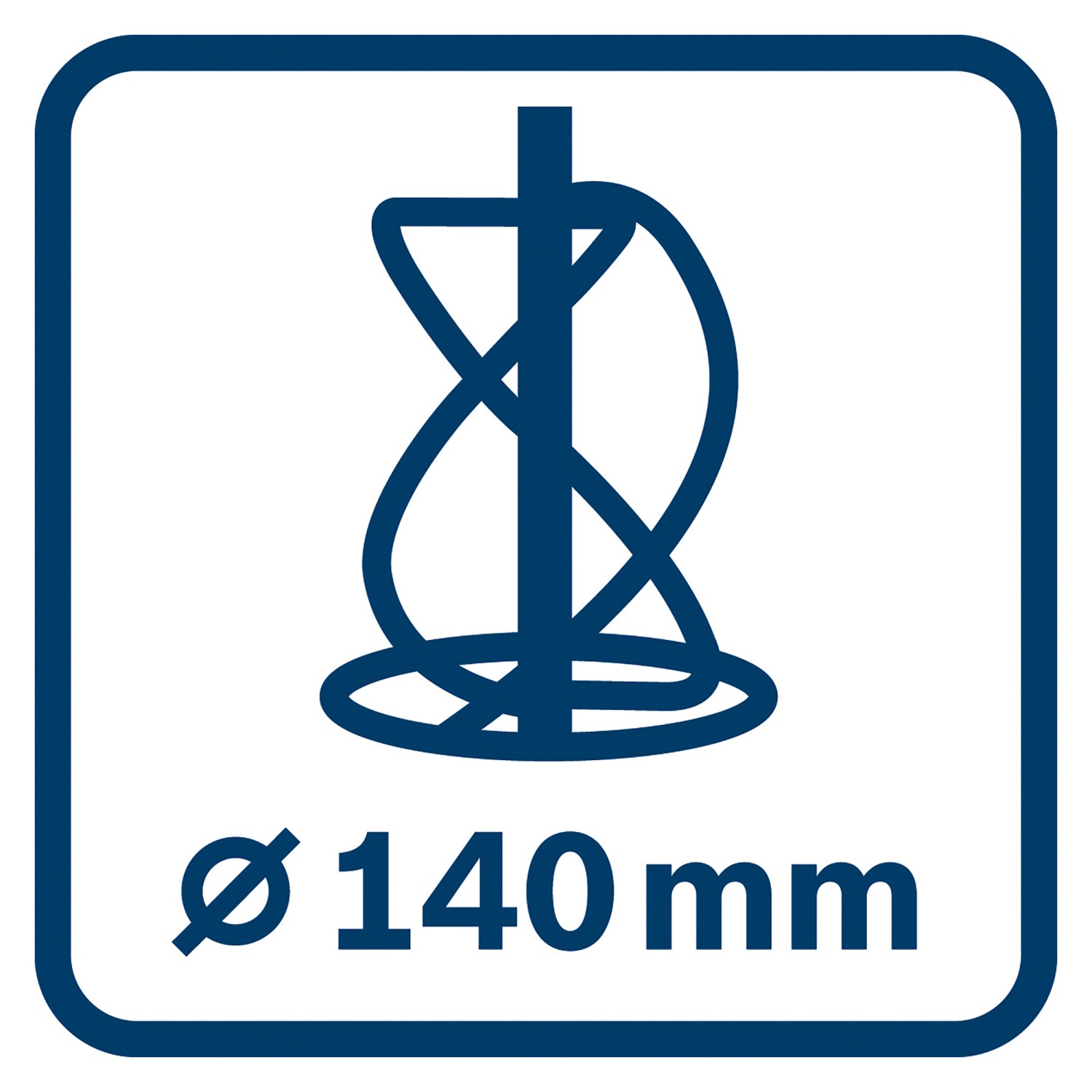 Symbolbild: Bosch Professional Rührkorb 140 mm für Rührwerk GRW 12 E.