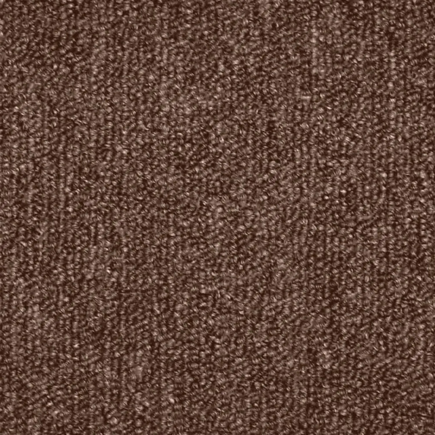 Braune VidaXL Treppenmatten, 15er Set, Teppichstruktur, Detailansicht.