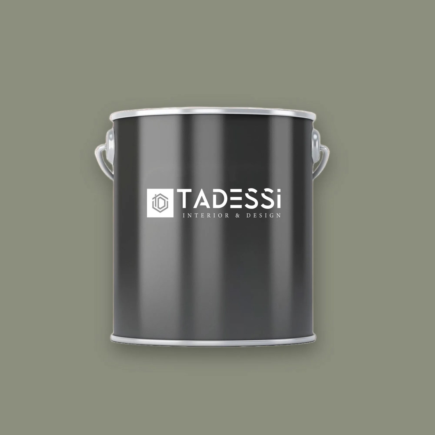 Tadessi Wandfarbe Pistazie Matt, 1l Dose. Grüne Dispersionsfarbe für Innenwände.
