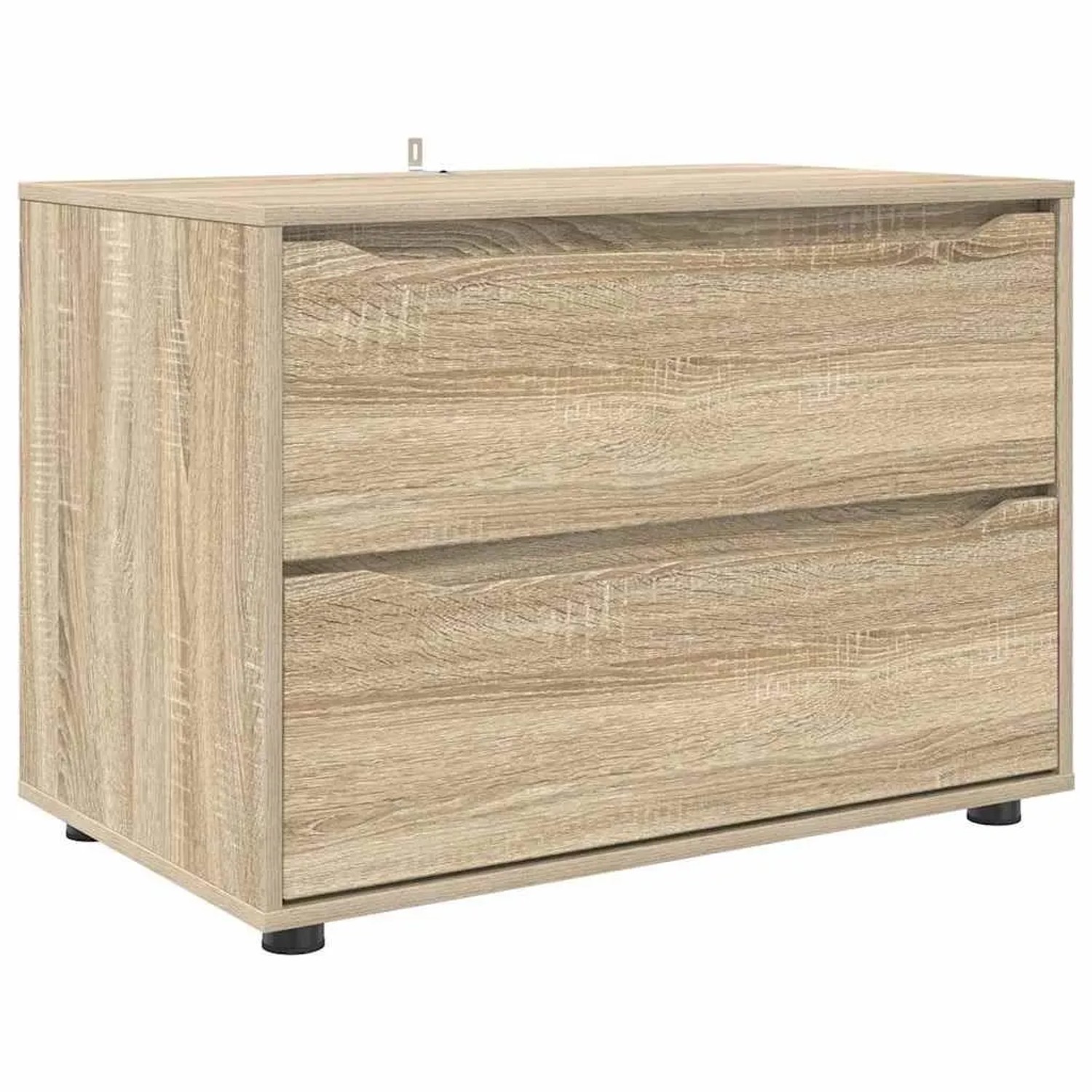 vidaXL Aufbewahrungsschrank Sonoma-Eiche 80 x 48 x 57 cm Holzwerkstoff 8888 günstig online kaufen