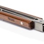 Petromax Grillzange klein aus Edelstahl mit Holzgriffen. Grillutensil für Kohle und Grillgut.