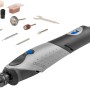 Dremel Stylo+ Multifunktionswerkzeug mit Zubehör für Gravur, Schleifen und Polieren.