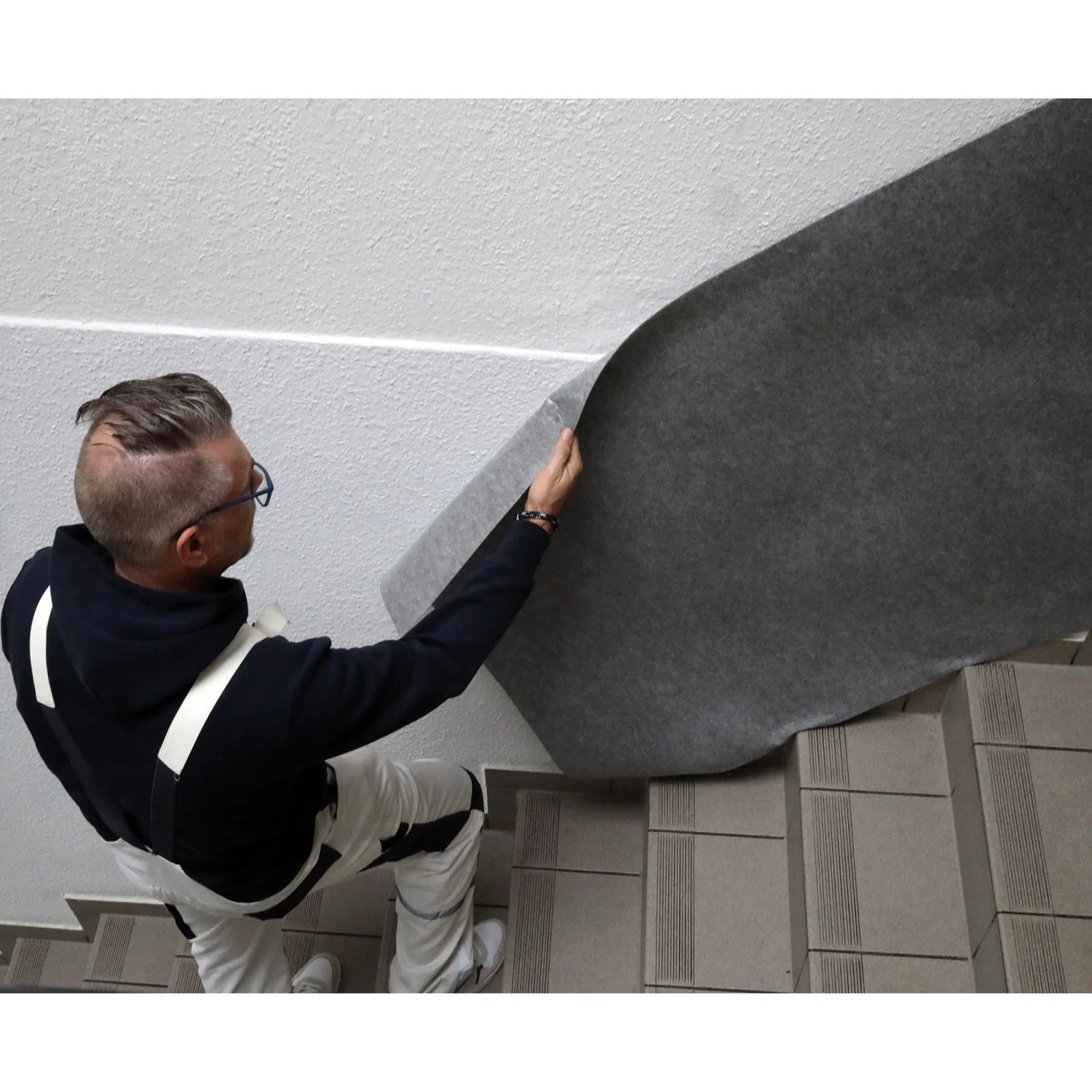 Scorprotect  Abdeckvlies AbdeckUni Sicher Schutzvlies 300 G M² Selbstklebend 1 M X 25 M_3