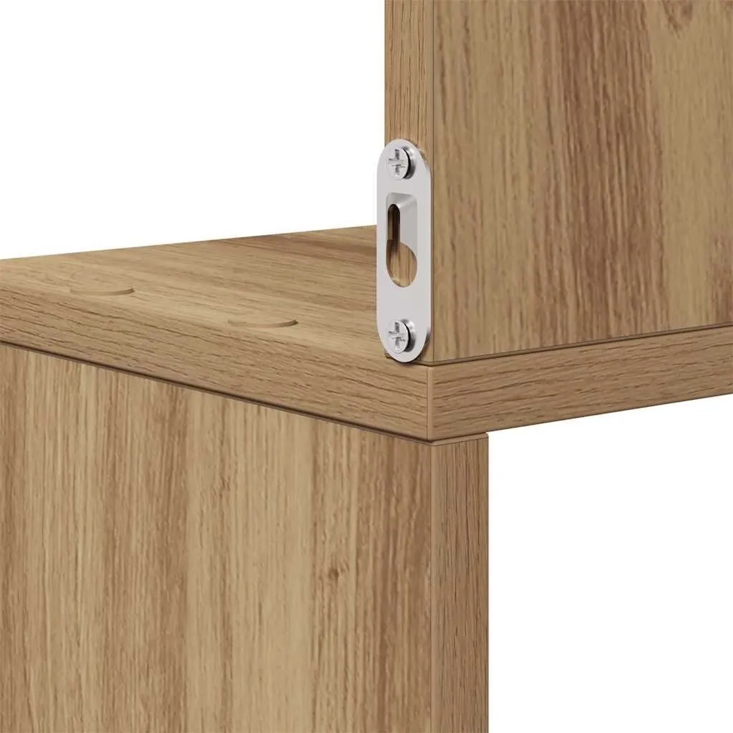 vidaXL Wand-Eckregal Artisan-Eiche 20x20x127,5 cm Holzwerkstoff 856615_7