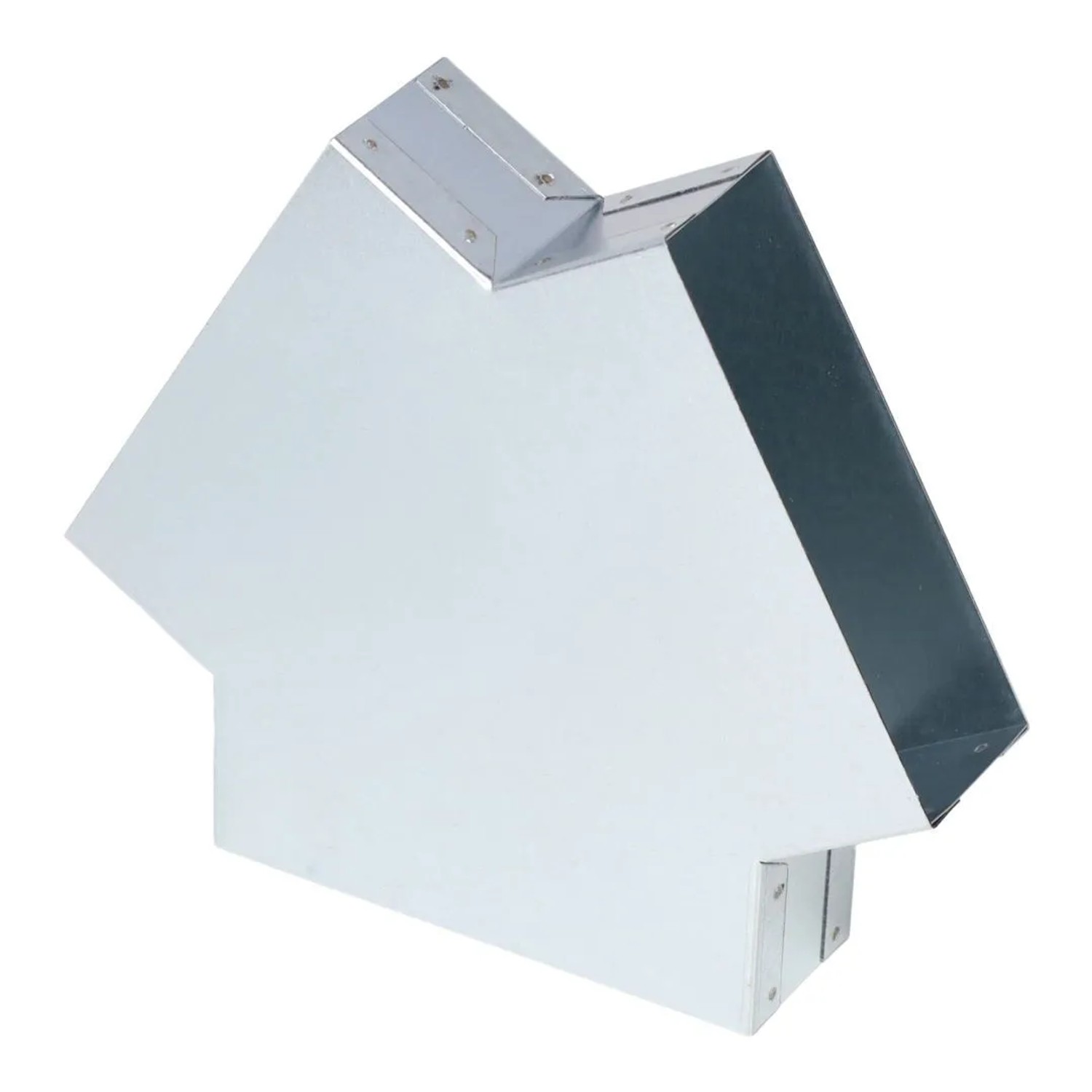 Subtiel Flachkanal Y-Stück 120° 150 x 50 mm