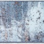 Astra Sauberlaufmatte Pure und Soft, 50x70 cm, Beton Hellblau. Fußmatte für den Innenbereich, waschbar.