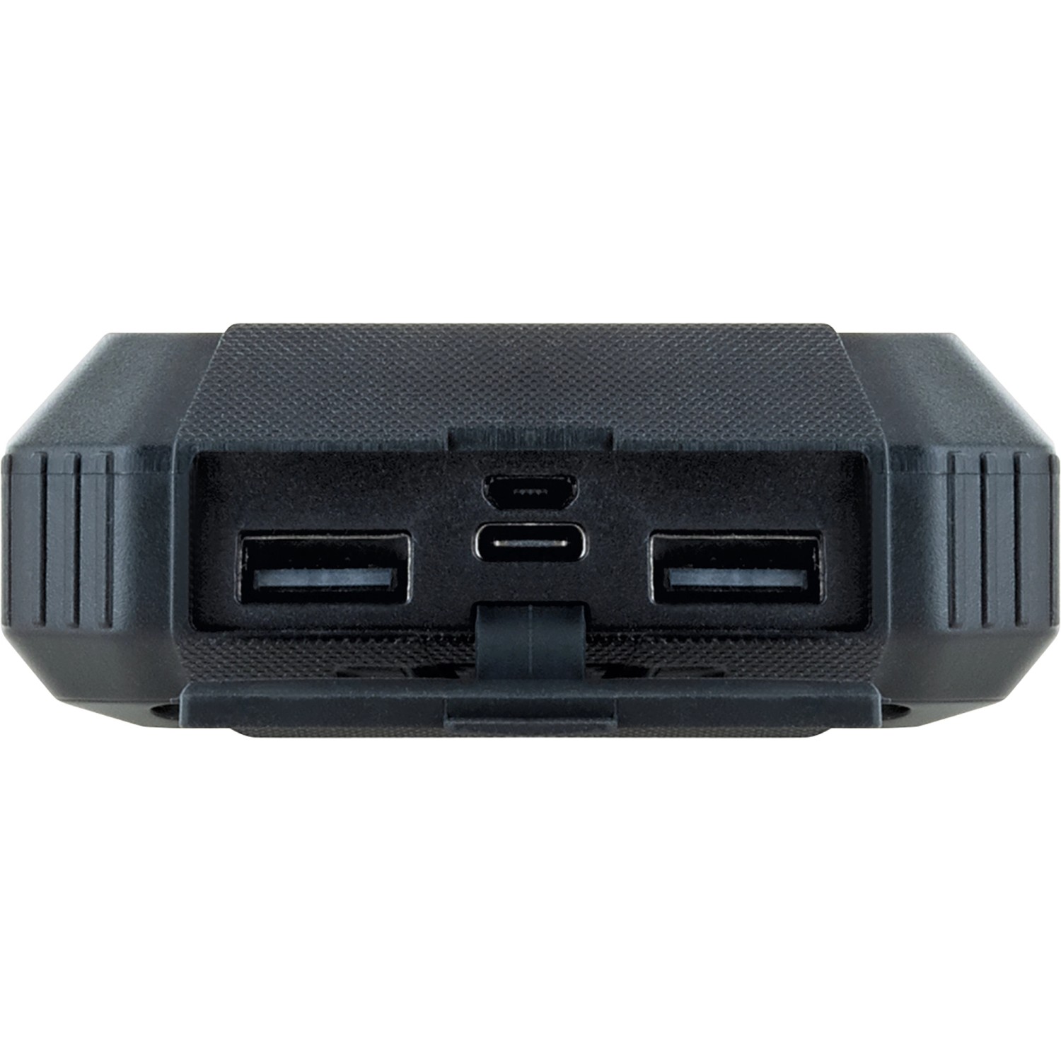 Schwaiger Solar-Powerbank mit USB- und Micro-USB-Anschlüssen für Computer & Multimedia Zubehör.