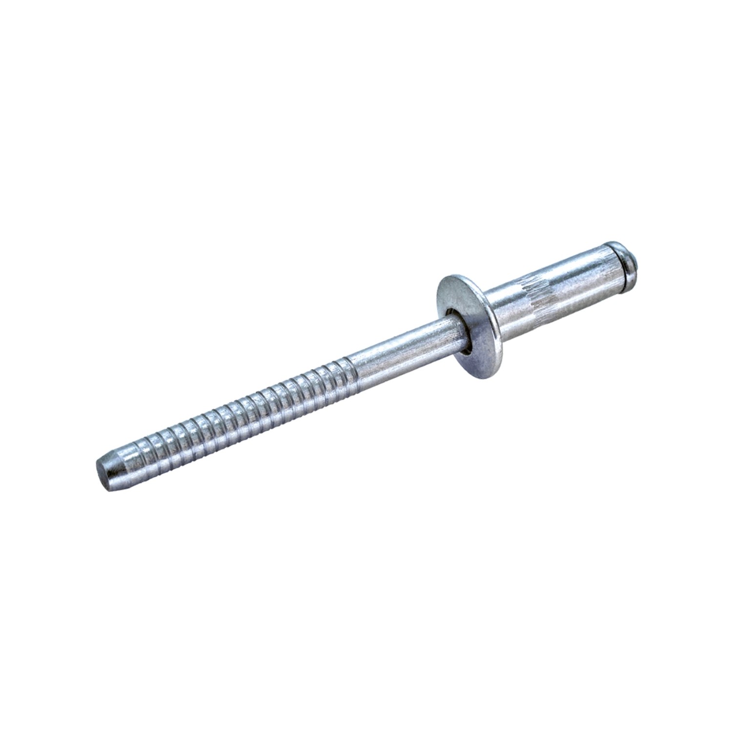 GOEBEL 1000 Hochfeste Blindnieten Stahl 3,2 x 11,0 mm Flachkopf Gerilltem Nietdorn Nieten Go-Bulb Ii