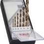 Bosch Metallbohrer Set Pro, 6-teilig im Koffer. HSS-Co Bohrer in verschiedenen Größen.