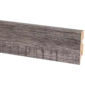 Sockelleiste Eiche 67202, 60x20x2600 mm, HDF-Fußleiste in Eichenoptik für Boden-Wand-Übergang.