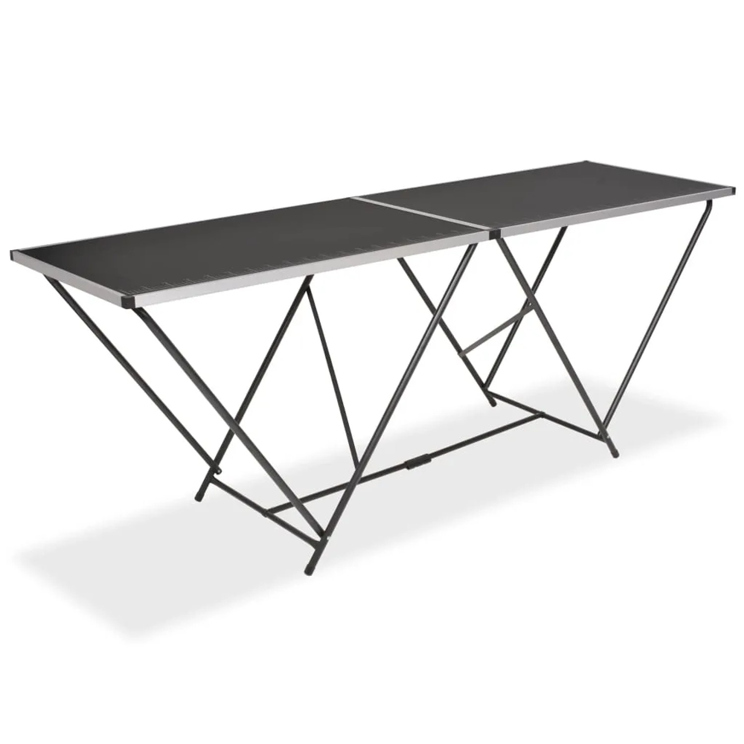 vidaXL Tapeziertisch klappbar MDF Aluminium 200 x 60 x 78 cm kaufen bei OBI