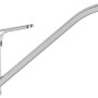 Ideal Standard Cerafit Küchenarmatur Niederdruck BlueStart Chrom Einhebelmischer