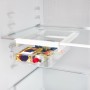 Transparenter Rotho Kühlschrankorganizer Cauma 2,6 l mit Lebensmitteln im Kühlschrank.