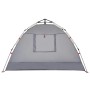 vidaXL Strandzelt 2 Personen Grau Quick Release Wasserdicht 4005298_8