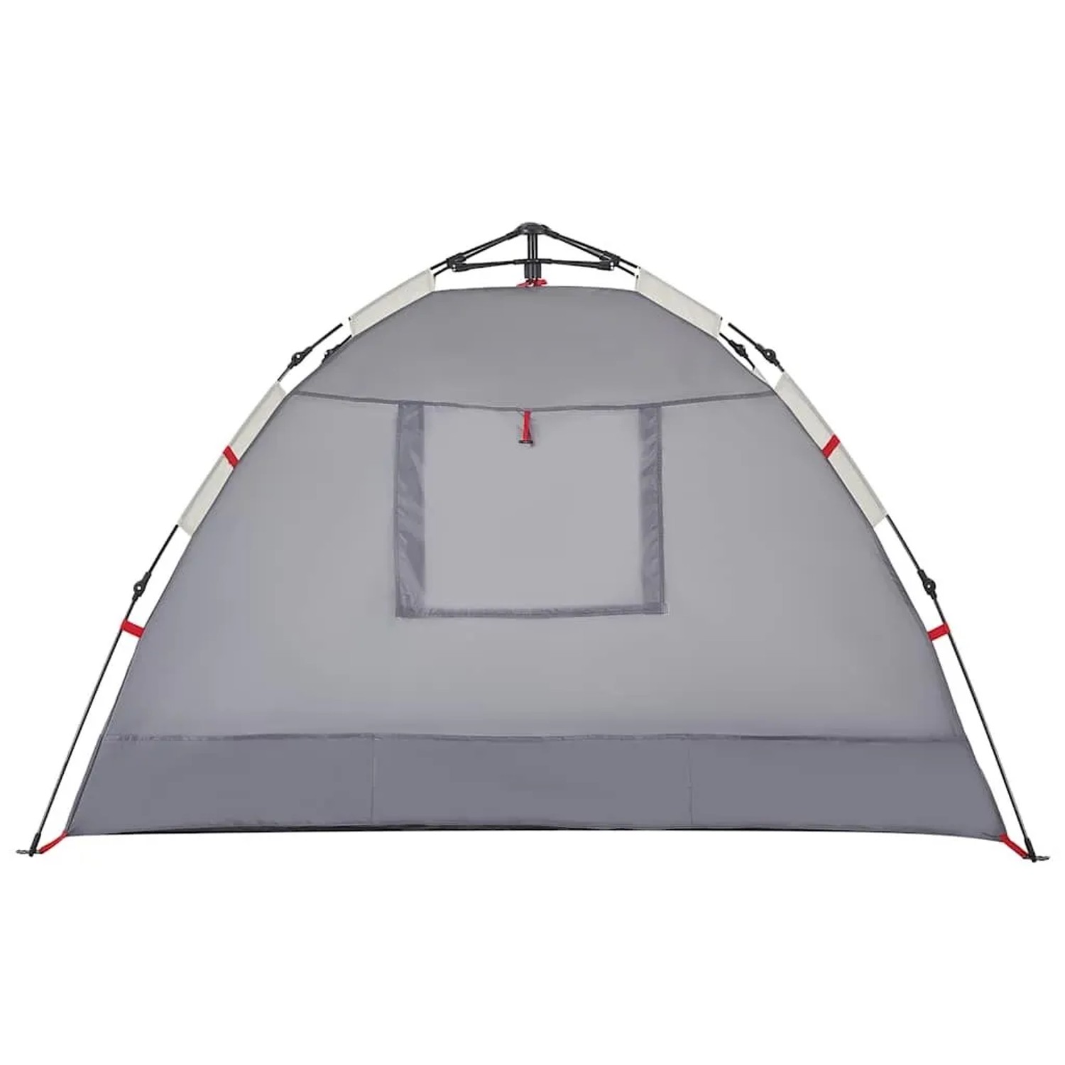 vidaXL Strandzelt 2 Personen Grau Quick Release Wasserdicht 4005298_8
