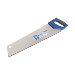 LUX Laminatsäge Comfort, 500 mm, mit blauem Griff und High-Speed-Cut-Zahnung.