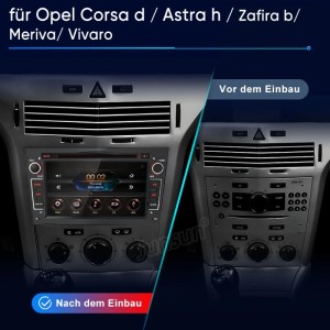 Junsun Autoradio Für Opel Corsa D Astra H Zafira B Meriva Vivaro Wince