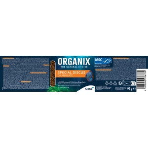 Oase Organix Special Discus Granulate Fischfutter, 250ml Packung.