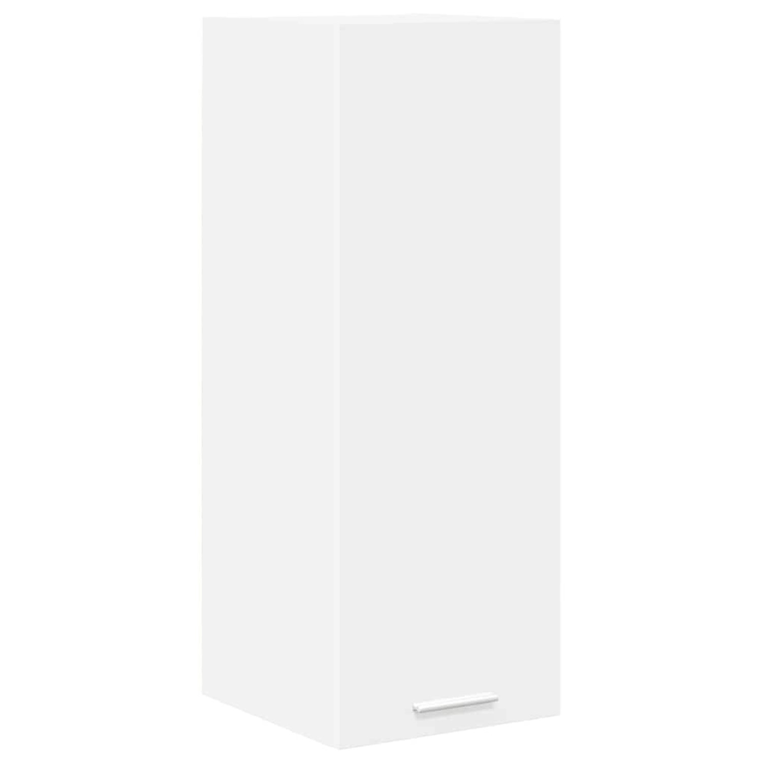 vidaXL Hängeschrank mit Tür Riga Weiß 30 x 31 x 80 cm Holzwerkstoff 884242 günstig online kaufen