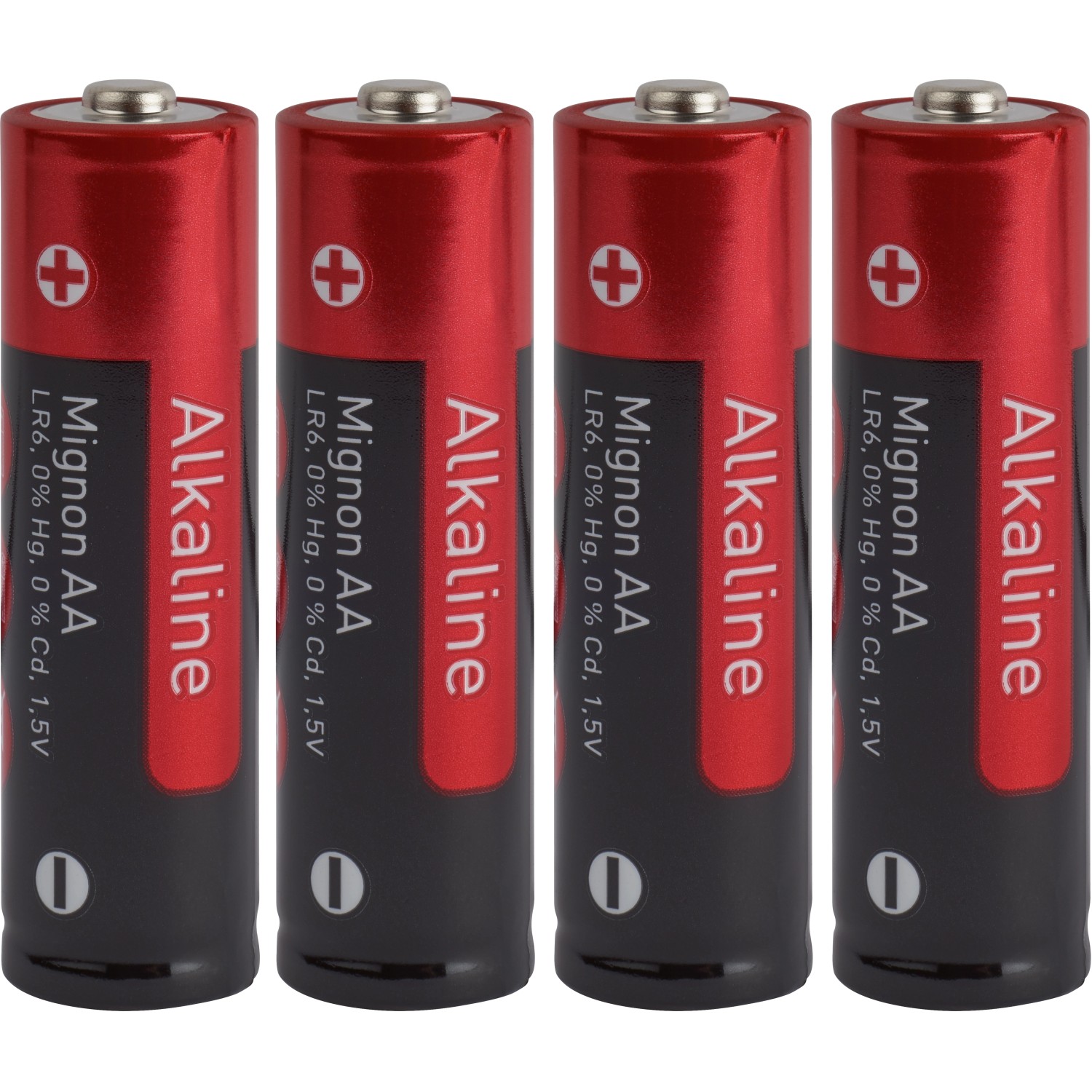 Alkaline AA Batterie 4er-Set