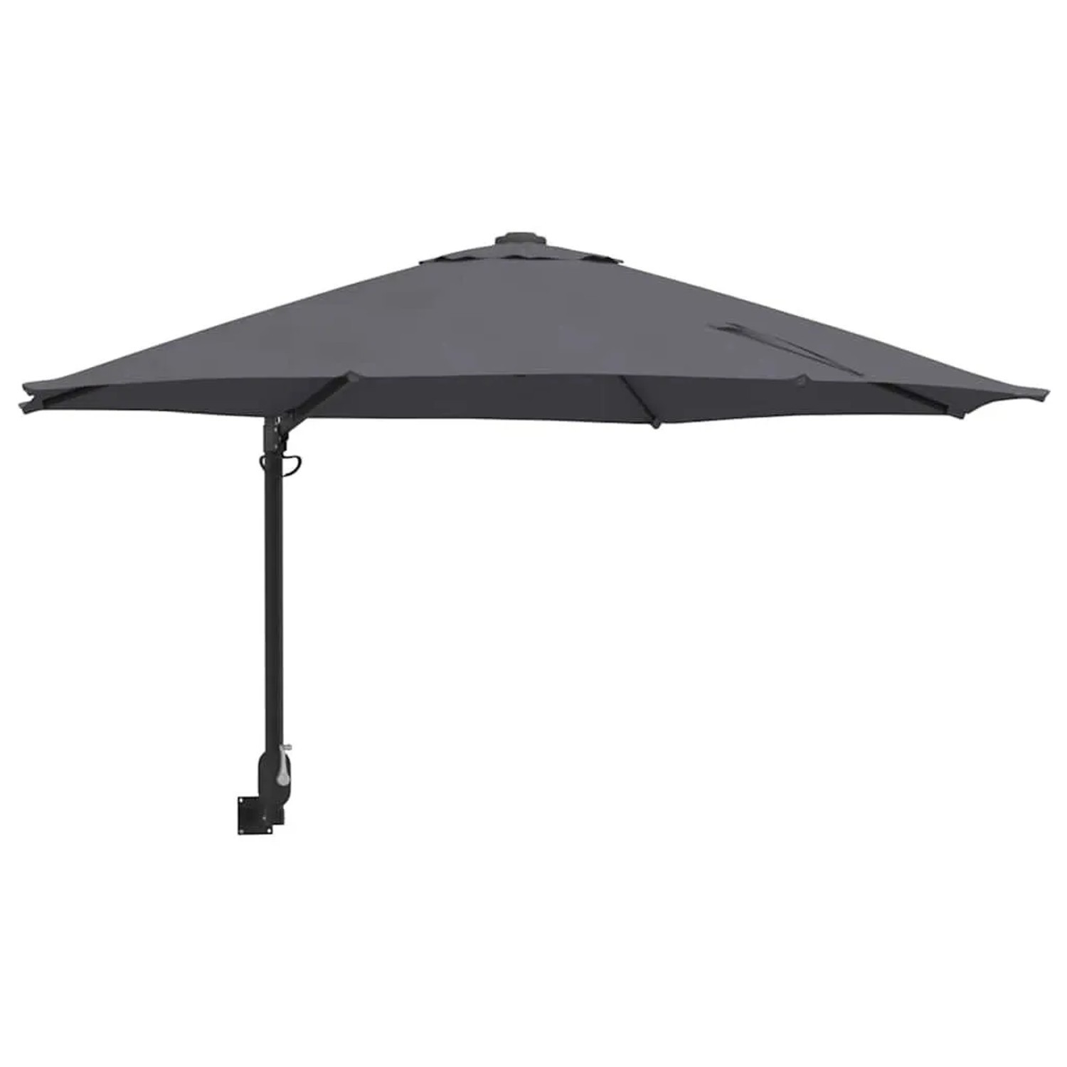 vidaXL Gartenparasol Anthrazit und Schwarz 248 x 248 x 148 cm 42003229 günstig online kaufen