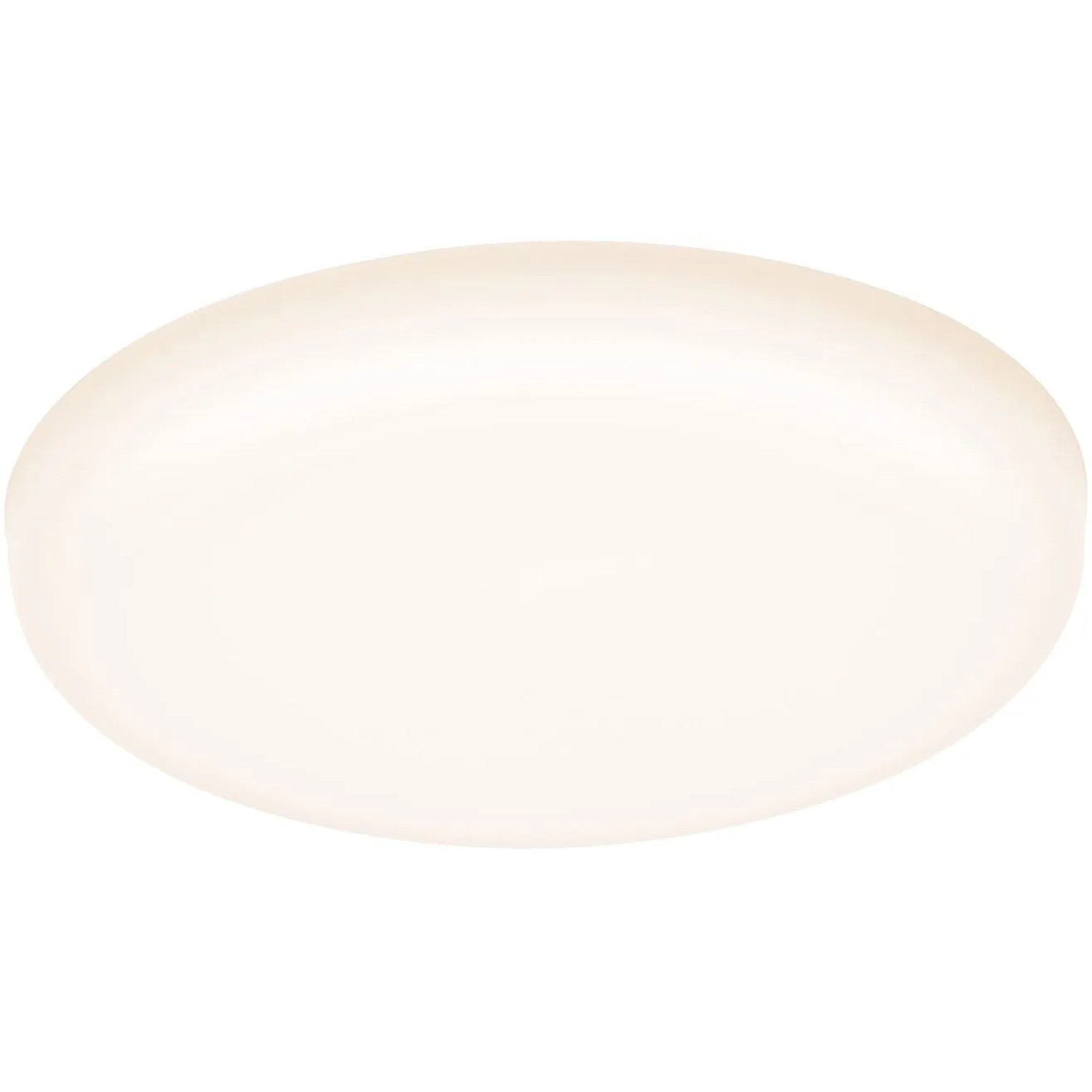 Rundes, rahmenloses Paulmann LED-Einbaupanel Veluna VariFit, 4,5W, warmweißes Licht.