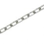 Verzinkte Rundstahlkette, 4 mm Durchmesser, geeignet zum Aufhängen und Sichern.