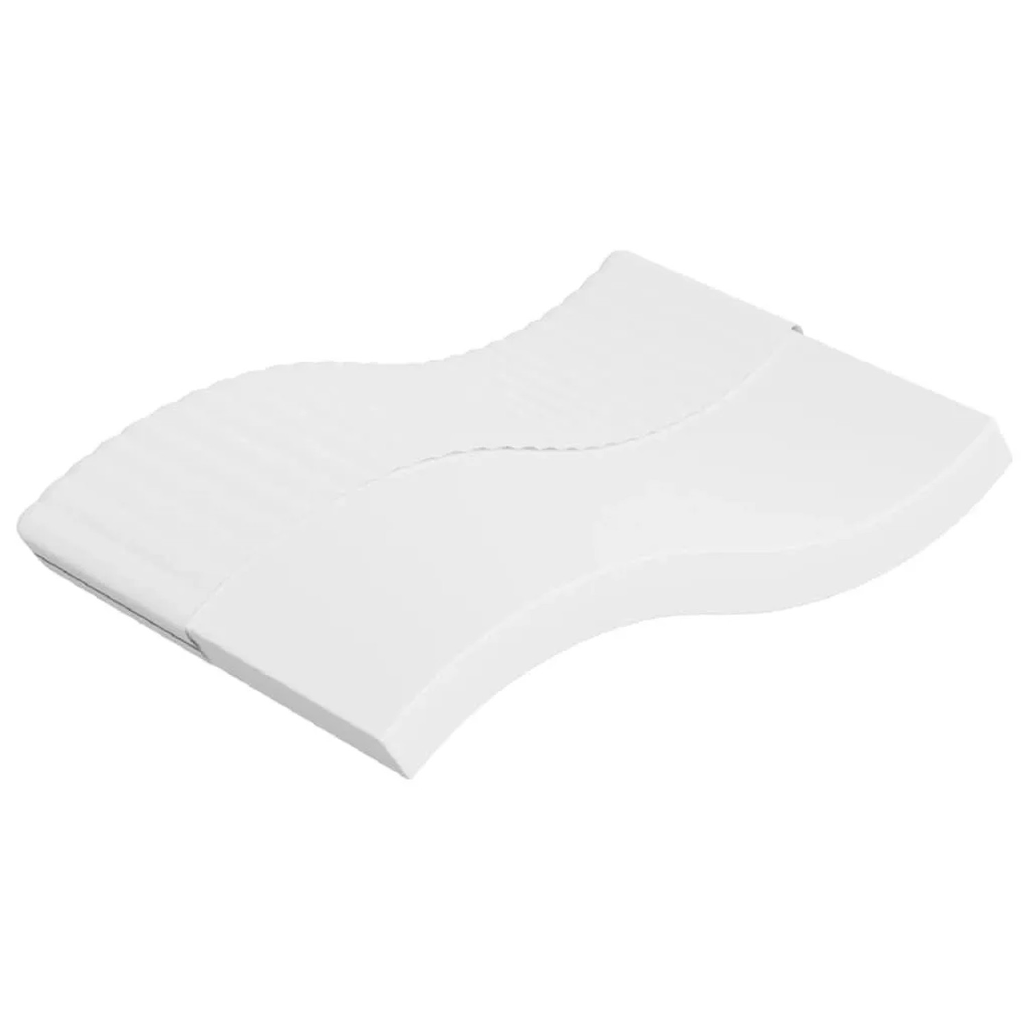 vidaXL Matratze Schaumstoff Mittelweich 140x190 cm 373049