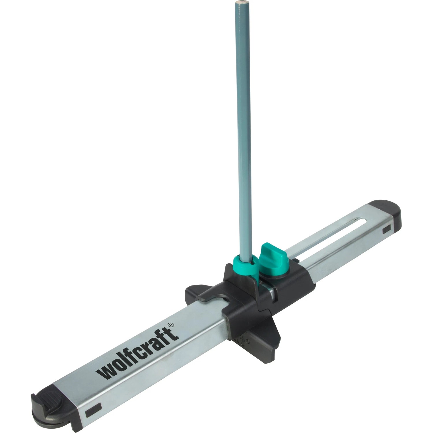 wolfcraft Laminat Einpass-Set: Werkzeug zum Anzeichnen von Laminat und Designboden mit Stift.