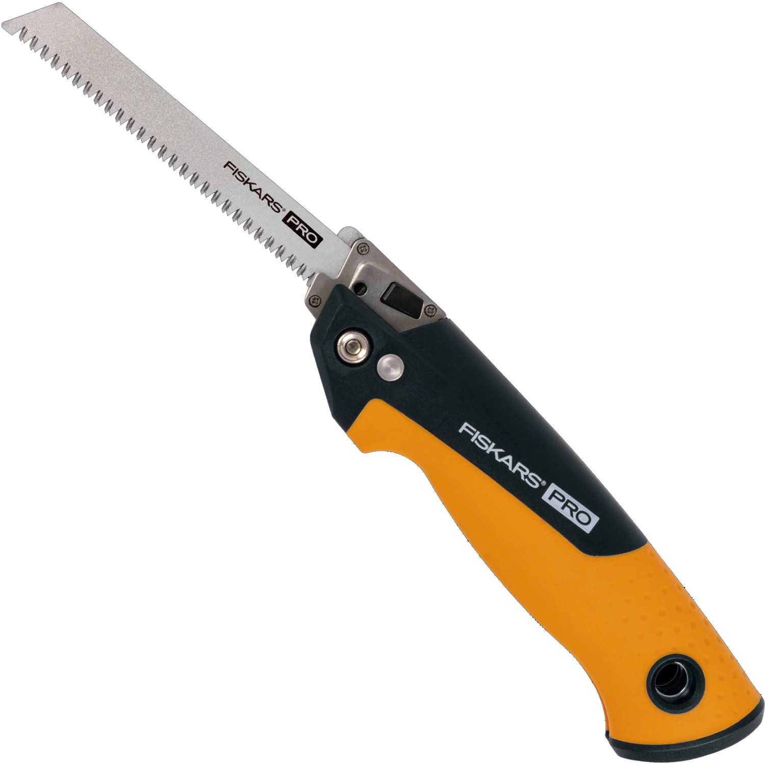 Fiskars Kompakt-Universalsäge Pro 24 TPI 2 Blätter 15 cm Orange-Schwarz