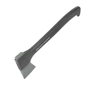 STAHLWERK Axt mit Carbon-Stahl Kopf und Fiberglas-Griff, 445mm Länge.