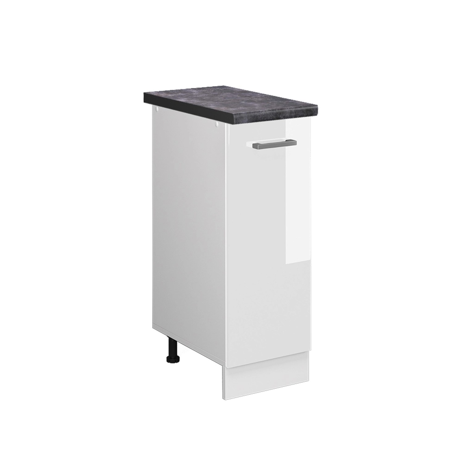 Vicco Apothekerschrank R-Line, Weiß Hochglanz/Weiß, 30 günstig online kaufen