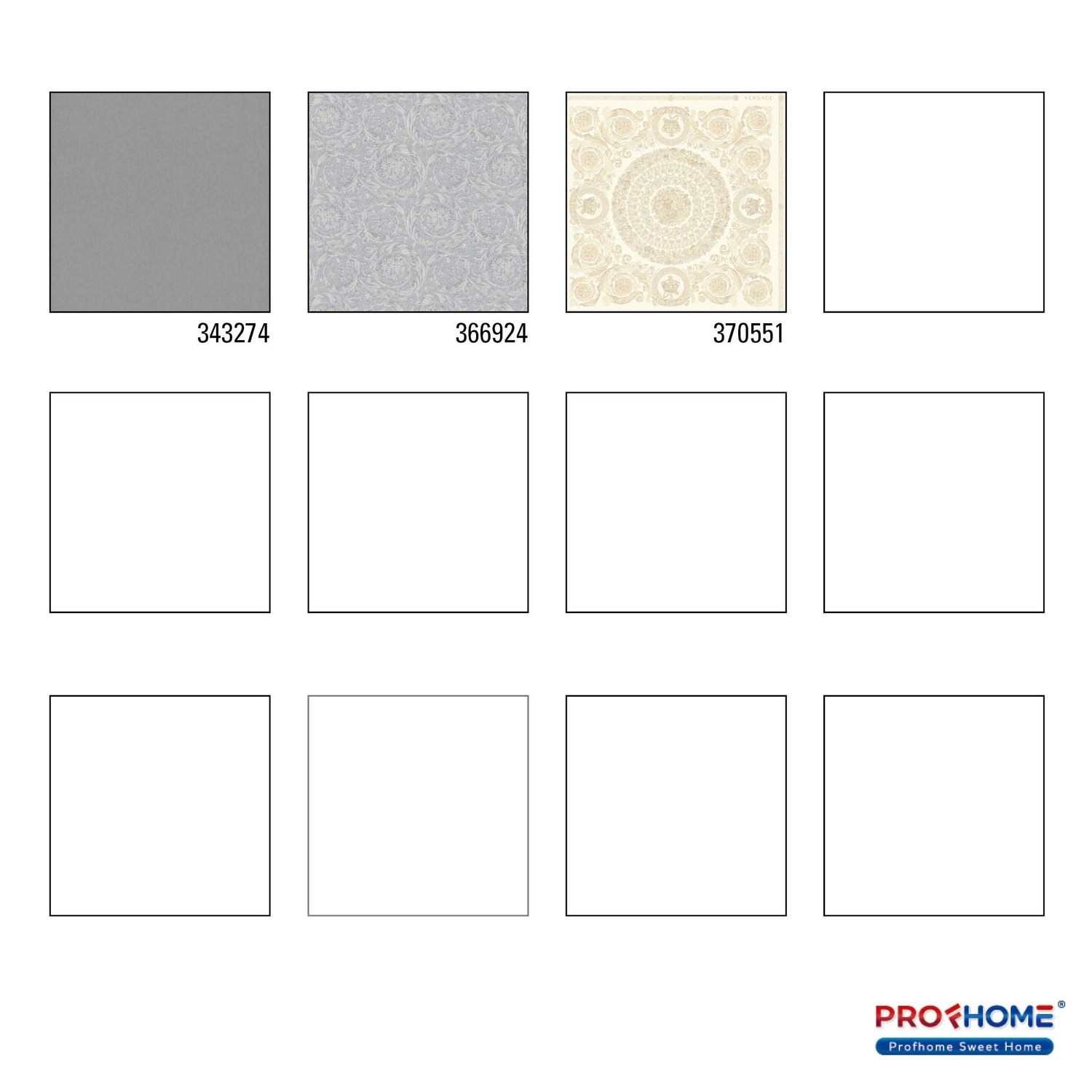 Muster der grauen Glitzer-Tapete PROFHOME 343274-GU aus der Kategorie Dekorative Tapeten.