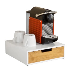 SoBuy Schubladenbox Aufbewahrungsbox Schreibtischorganizer 30×10×31cm FRG179-WN
