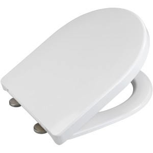 Wenko WC-Sitz Exclusive, passend für Geberit Icon, aus Duroplast, mit Absenkautomatik.