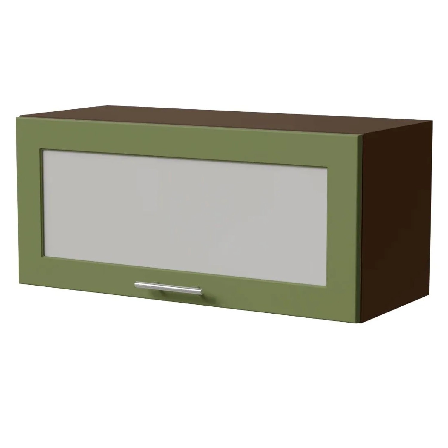 Feldmann-Wohnen Klapphängeschrank Brerra W4BS/80 WKF Lava / RAL 6025 farngrün Matt 80 / 32,5 / 36cm