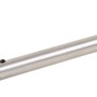 Wandhalterung in Satinoptik für Gardinenstangen, 50x50x140 mm.