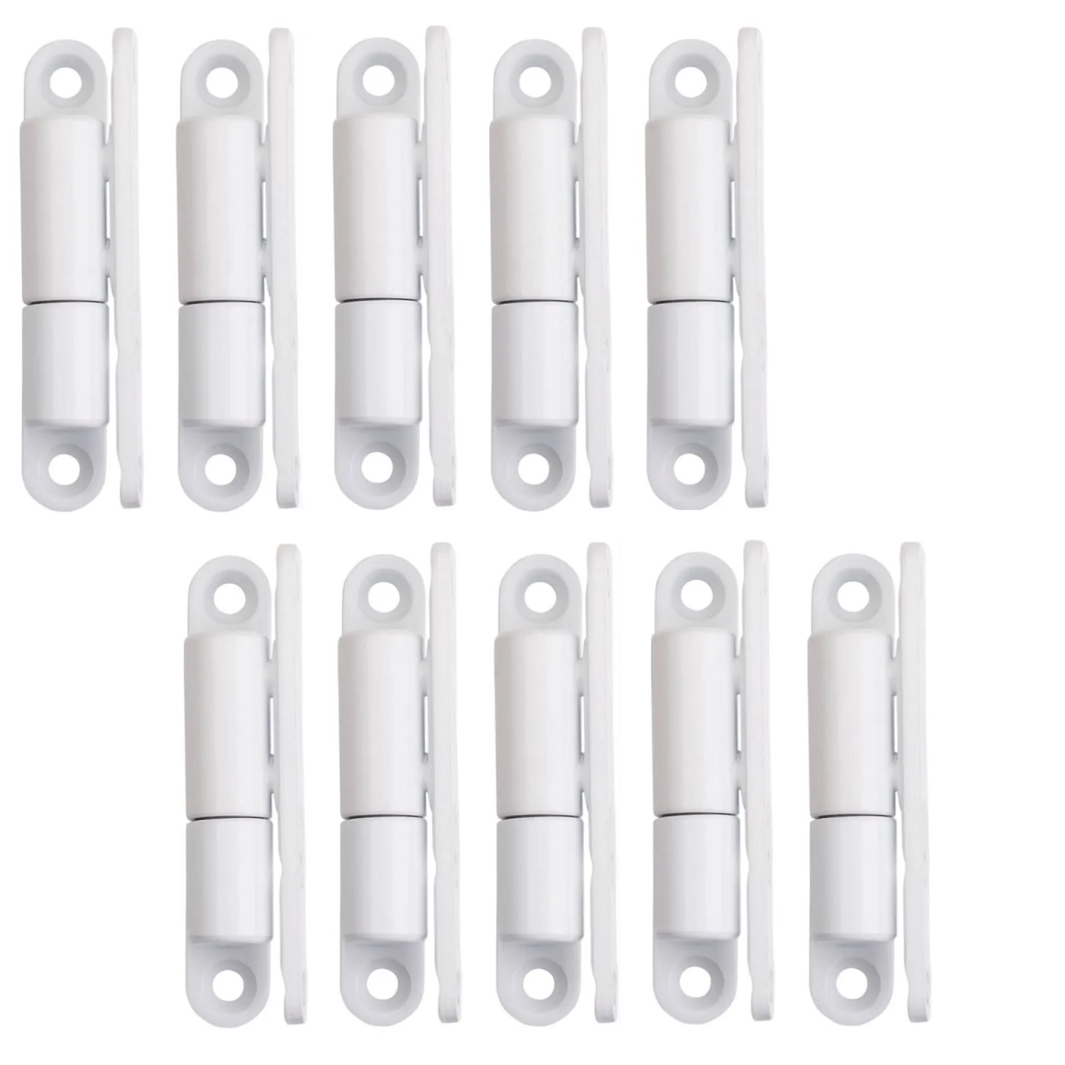 SOTECH 10 Stück Türband Aufschraubband 15 x 83 mm Weiß
