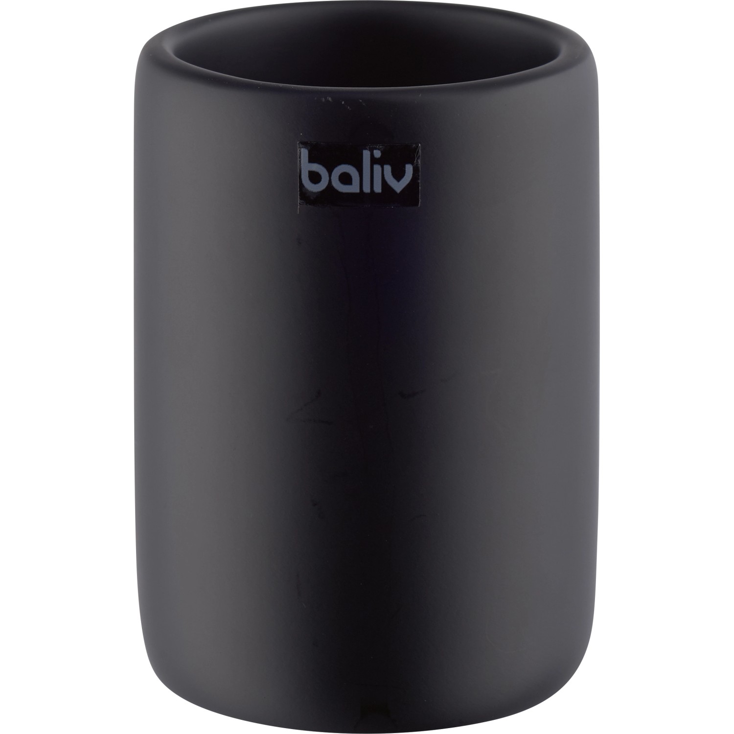 baliv Zahnputzbecher Polyresin Schwarz