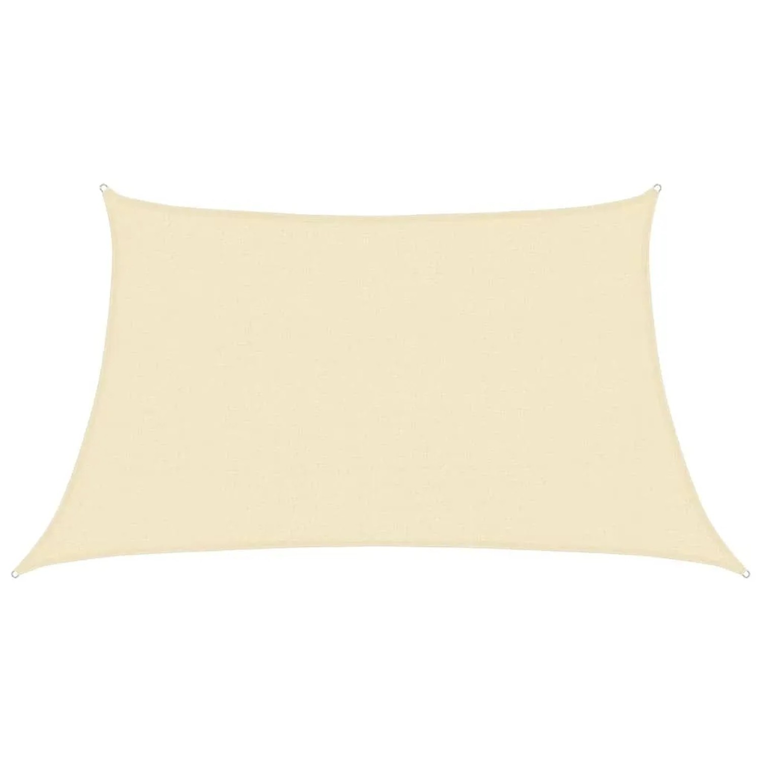 Furnicato Sonnensegel 160 G M² Creme 3 4x2 M Hdpe