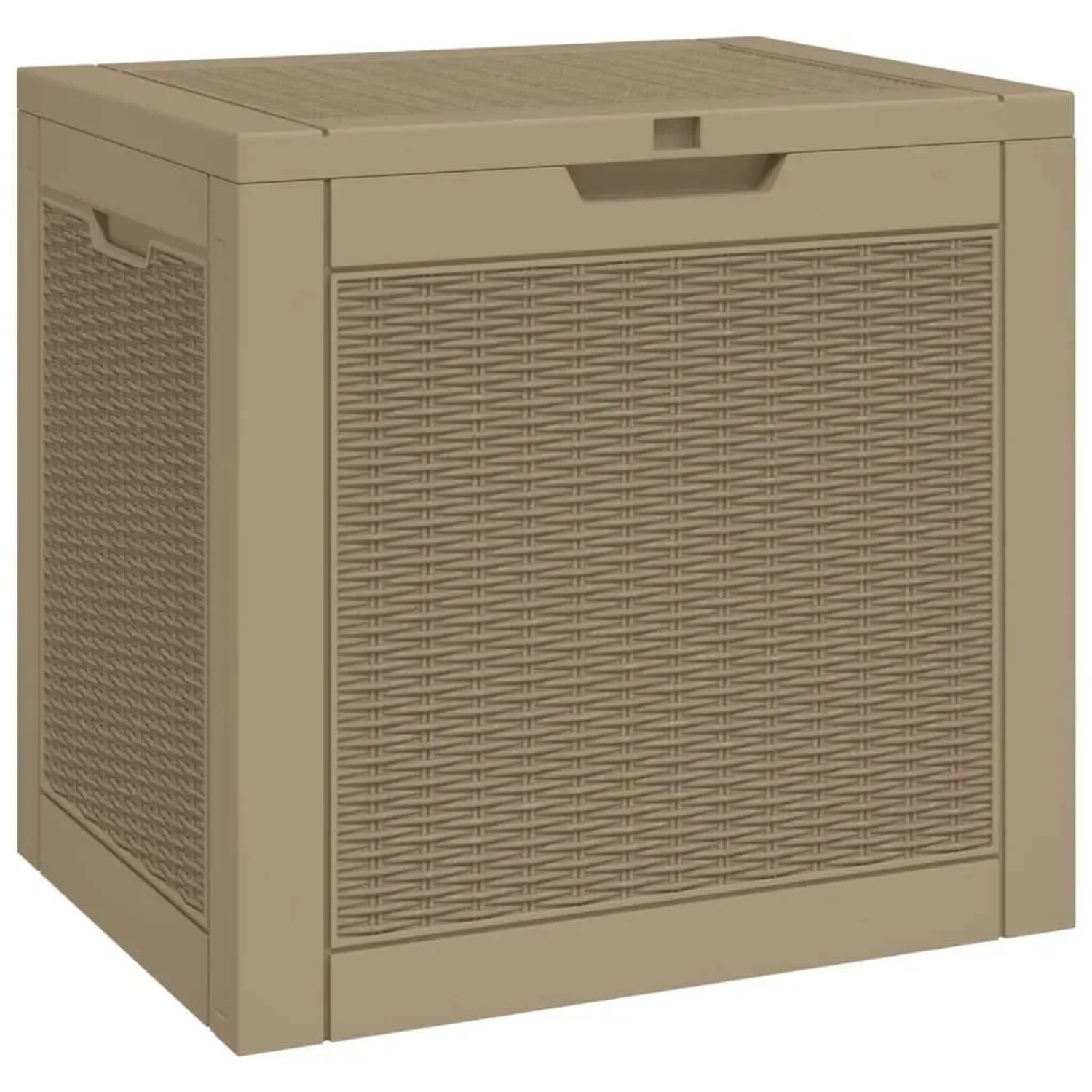 Furnicato Gartenbox Hellbraun 555x43x53 Cm Polypropylen