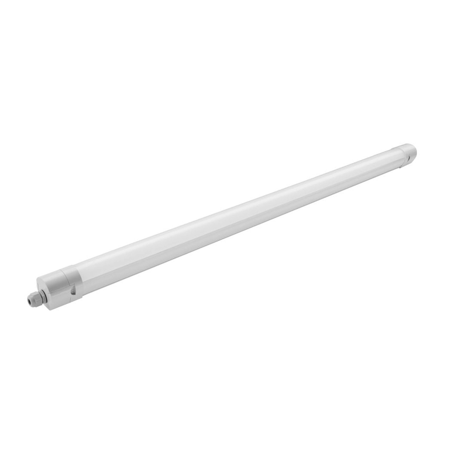 ENOVALITE LED Feuchtraumleuchte PRO 120cm 36W 4320Lm 4000K Neutralweiß IP65 OSRAM-Netzteil Wannenleuchte Durchschleifbar